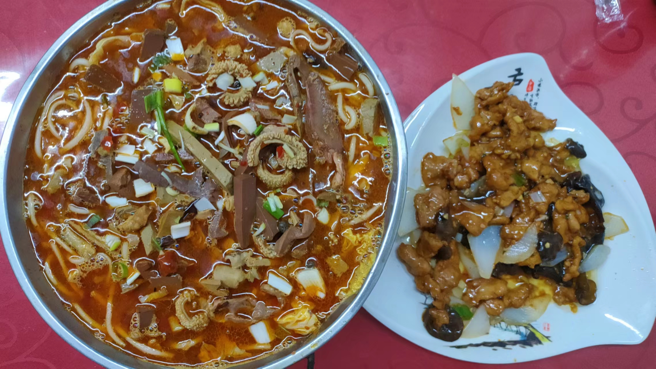 羊杂与大同小酥肉